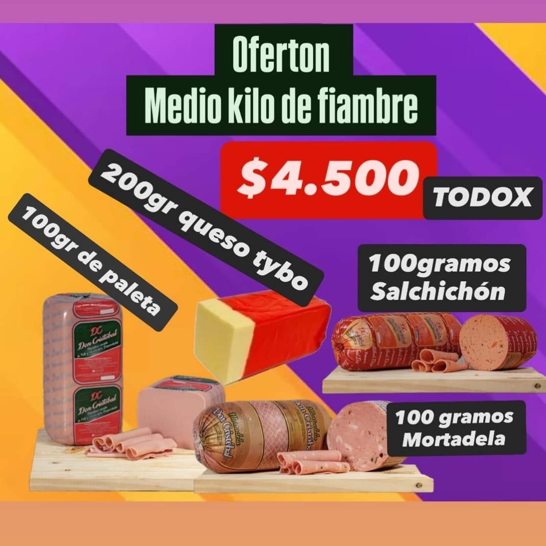 Medio kilo de fiambre